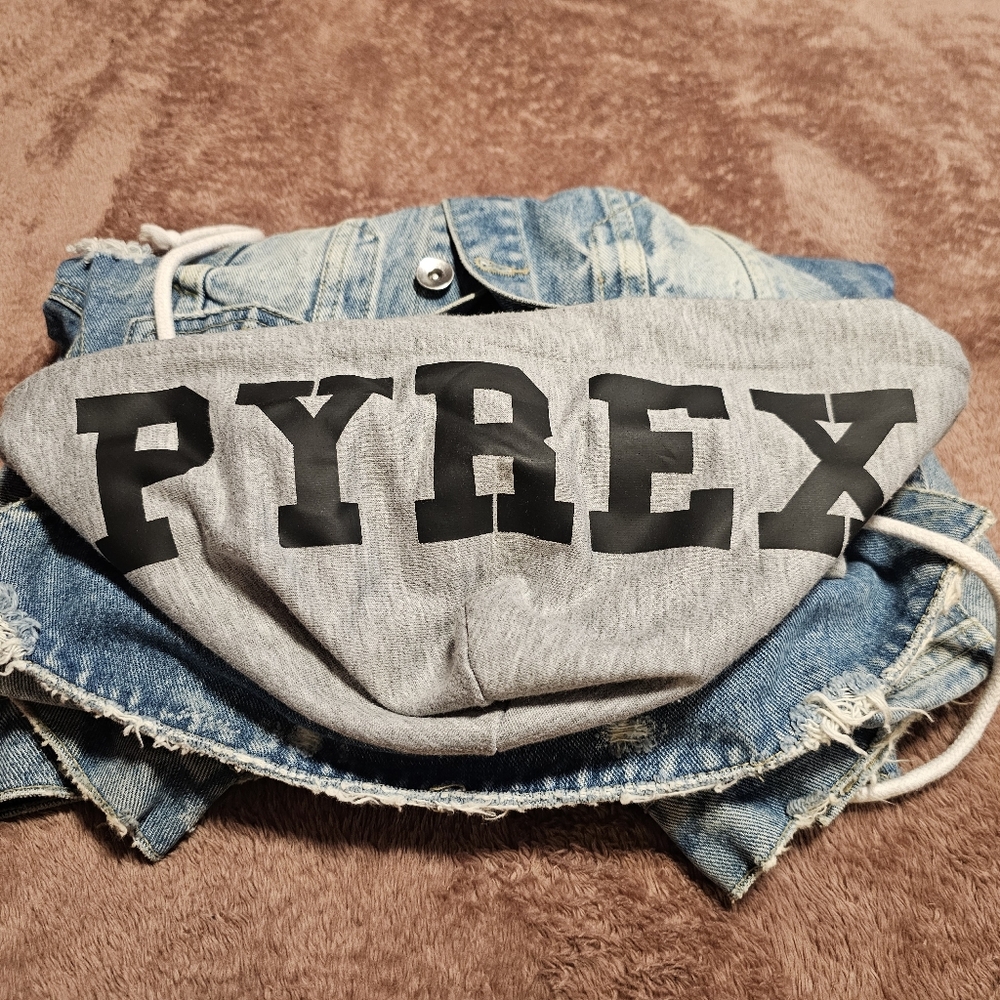Pyrex Distressed Jean Jacket - Picture 12 of 14
